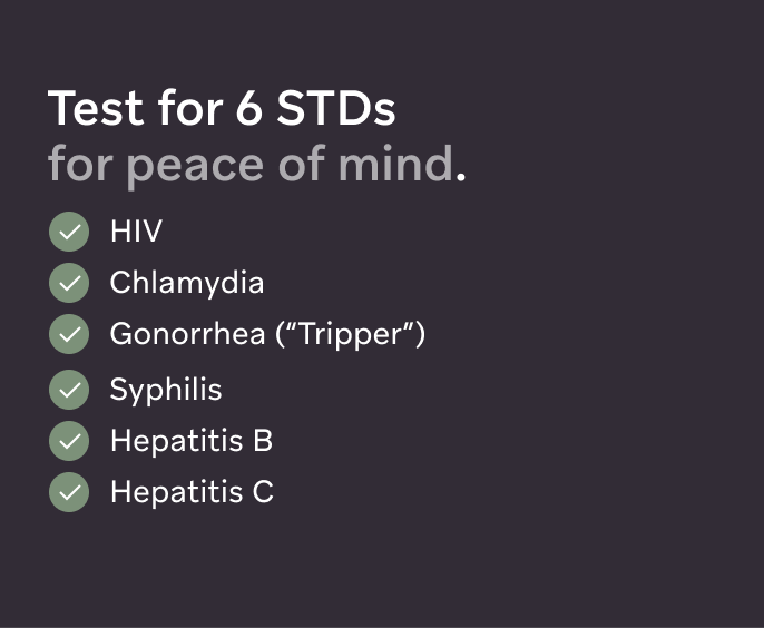 360° STD Test for women I Checks for HIV, Syphilis, Hepatitis B&C, Chlamydia & Tripper I Take your sample at home I Results online in 2-3 days
